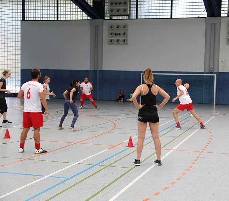 Das Handball Team